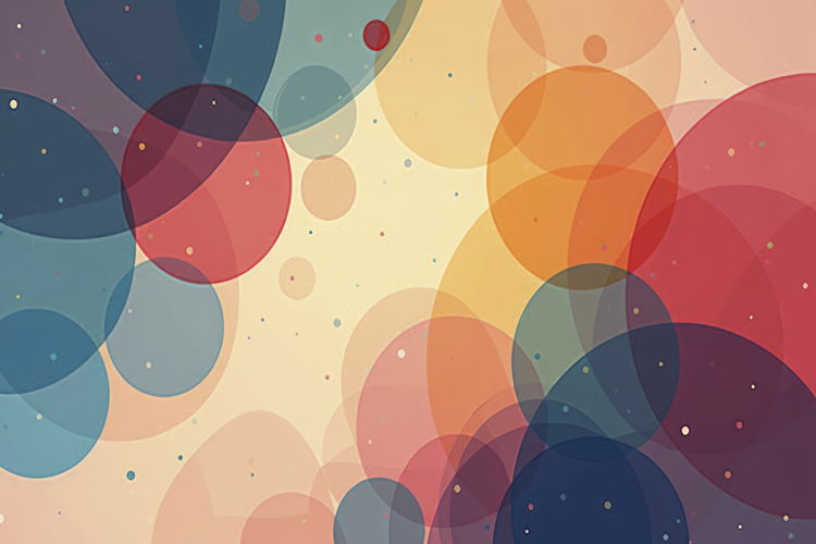 Abstract Circles Background Wallpaper