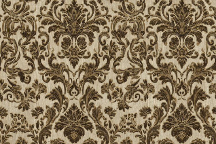 Damask Patterned Background Wallpaper example image 1