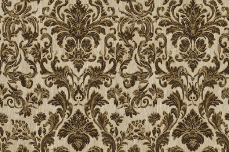 Damask Patterned Background Wallpaper
