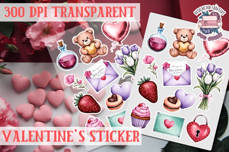 Love sticker Sheet Valentine Day Lovers Funny Heart PNG