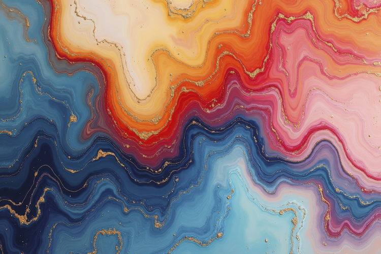 Vibrant Abstract Artwork Background Wallpaper