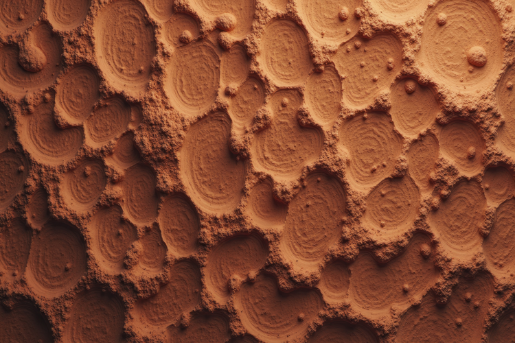 Textured Clay Surface Background Wallpaper