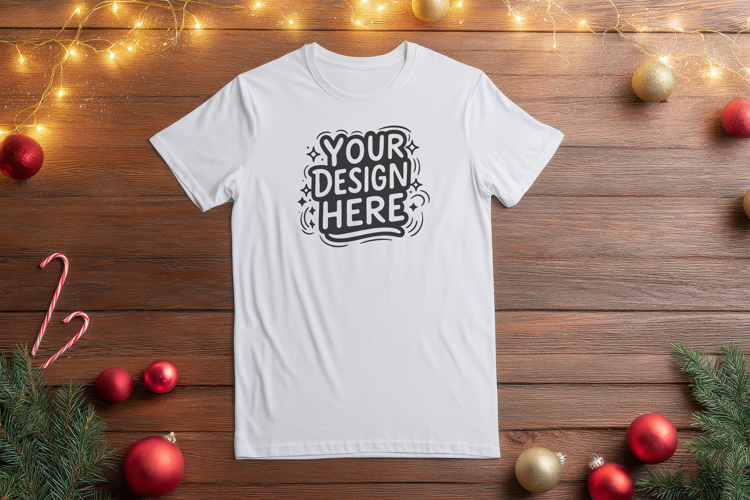 White Tshirt Mockup