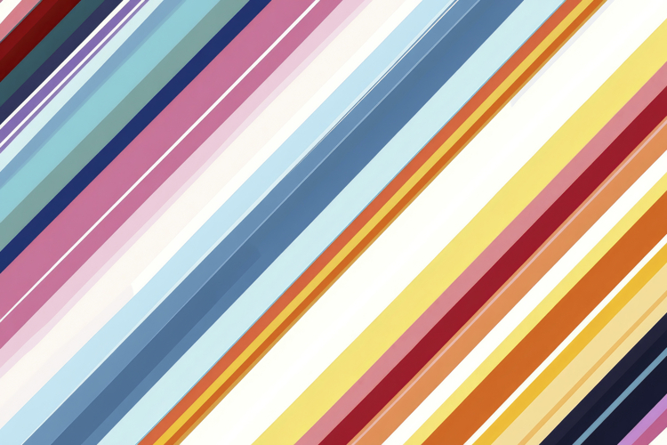 Multicolor Diagonal Stripe Background Wallpaper