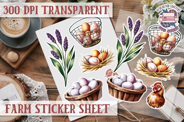 Farm sticker sheet Harvest Scrapbook PNG Vegetables Cozy