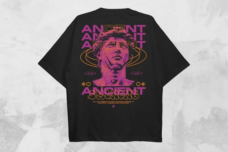 Ancient Shining Streetwear PNG T-shirt Design