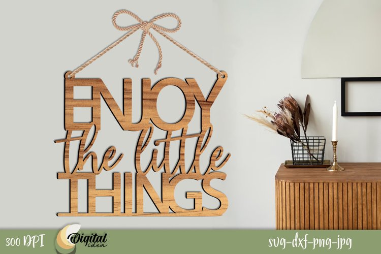 SVG Design. Motivational phrases 3d. Laser Cut Decor.