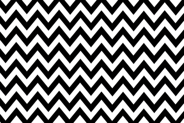 Black White Zigzag Pattern Background