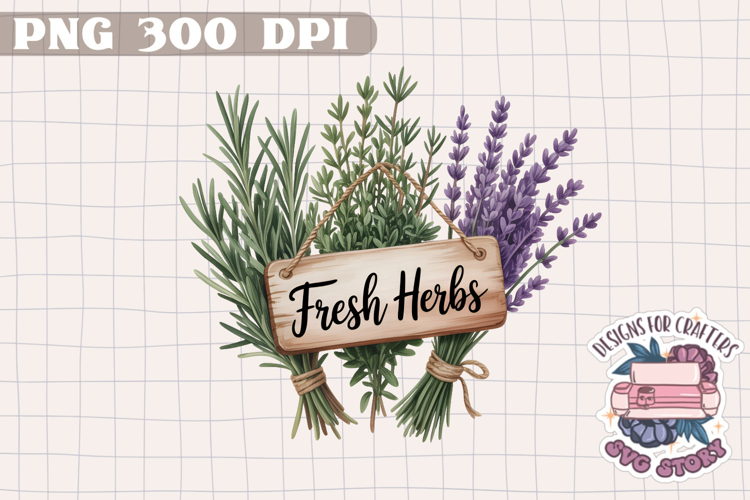 Watercolor Vintage Market Clipart PNG Sublimation Summer