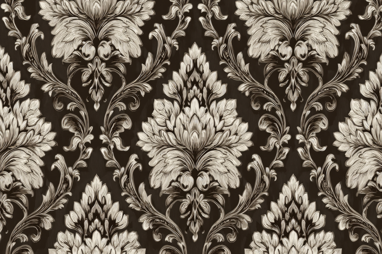 Damask Pattern Background