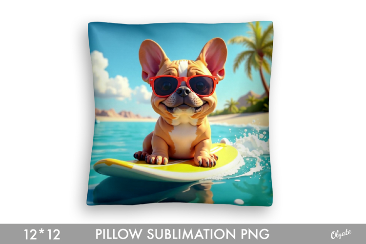 Cute Animal Pillow. Summer Pillow Design