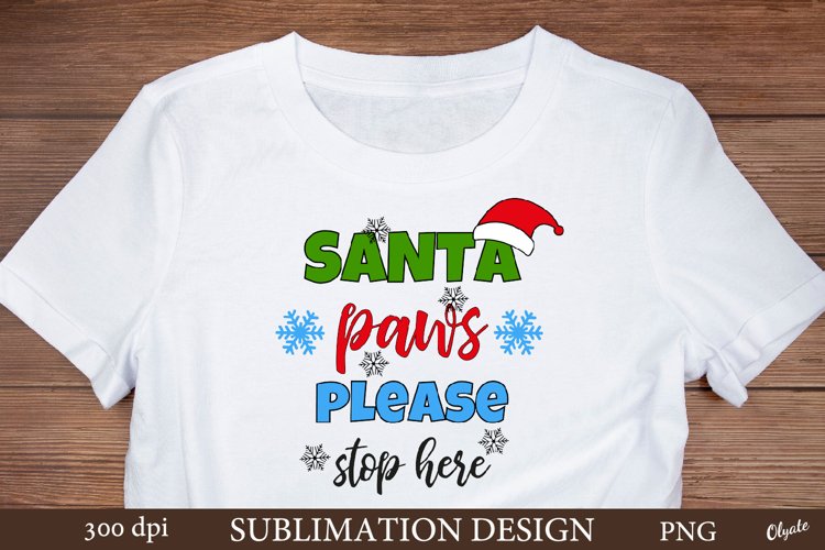 Christmas Tshirt Sublimation. Funny Dog Quote