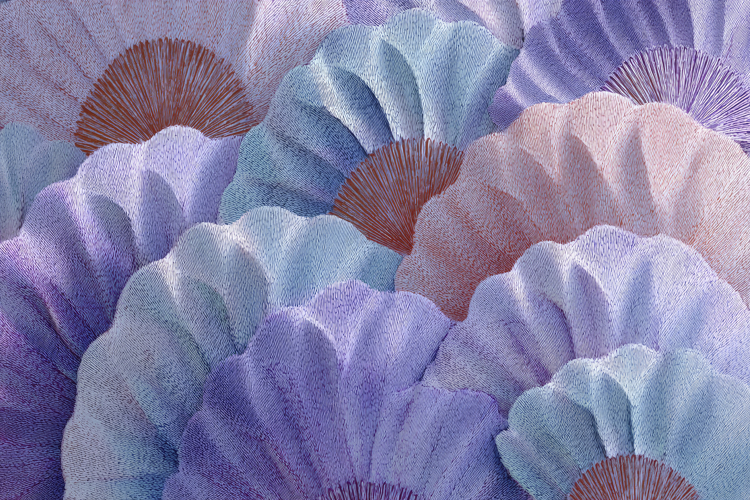 Colorful Flower Pattern Background