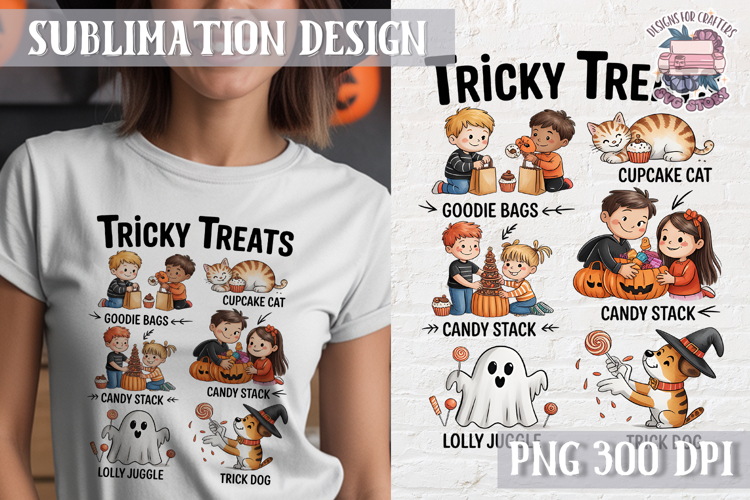 Cute Halloween Clipart PNG Sublimation Cozy Ideas Tshirt