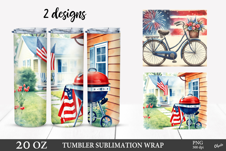 American Flag Clipart Image 6
