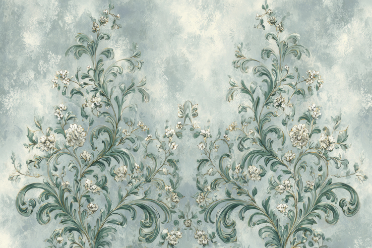 Vintage Floral Background Wallpaper