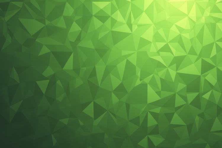Abstract Green Triangles Background Wallpaper