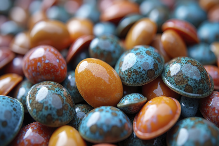 Gemstones Background Wallpaper