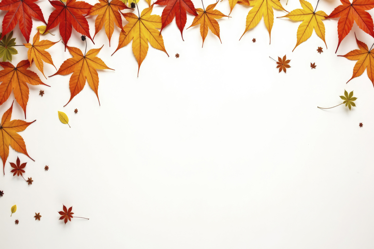 Autumn Leaves Background Wallpaper