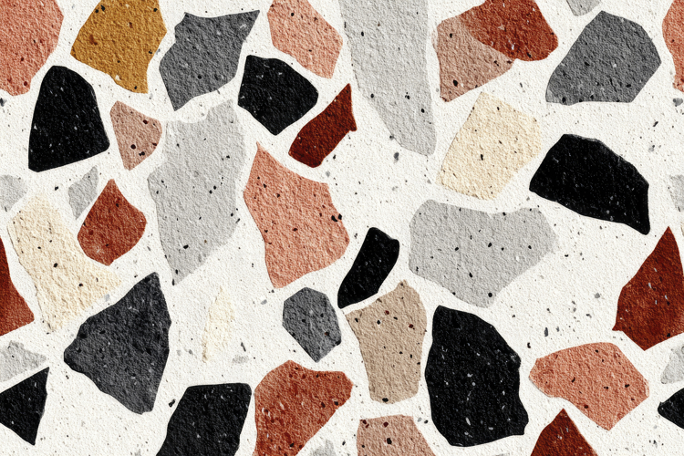 Modern Terrazzo Tiles Background