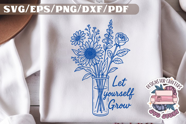 Boho Floral Svg Image 23