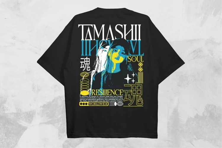 Tamashii Streetwear PNG T-shirt Design