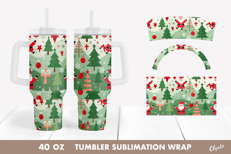 Christmas Sublimation Tumbler Designs Image 4