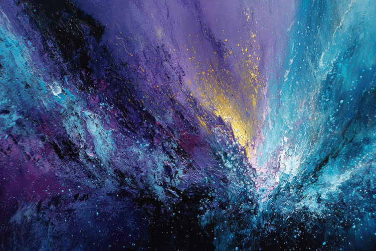 Multicolor Painting Background