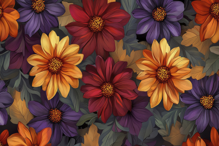 Floral Texture Image 24
