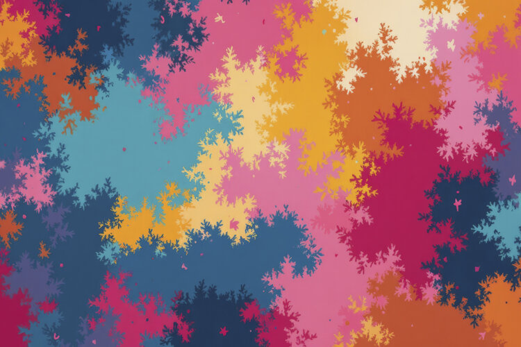 Vibrant Abstract Art Background Wallpaper example image 1