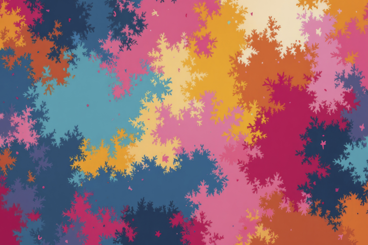 Vibrant Abstract Art Background Wallpaper