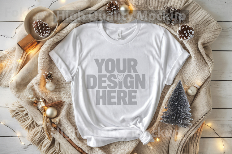 White Christmas Background Image 15