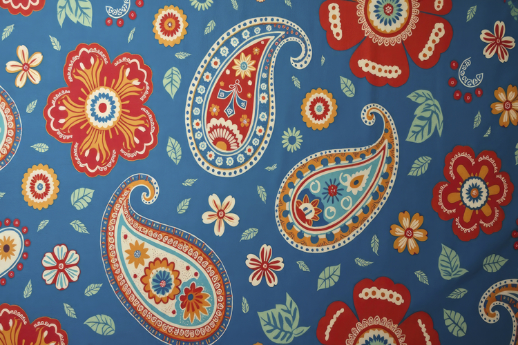 Paisley Pattern Background