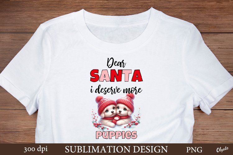 Christmas Dog Clipart Image 12
