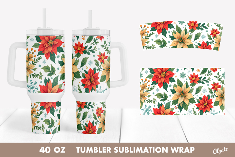 Christmas Sublimation Tumbler Designs Image 3
