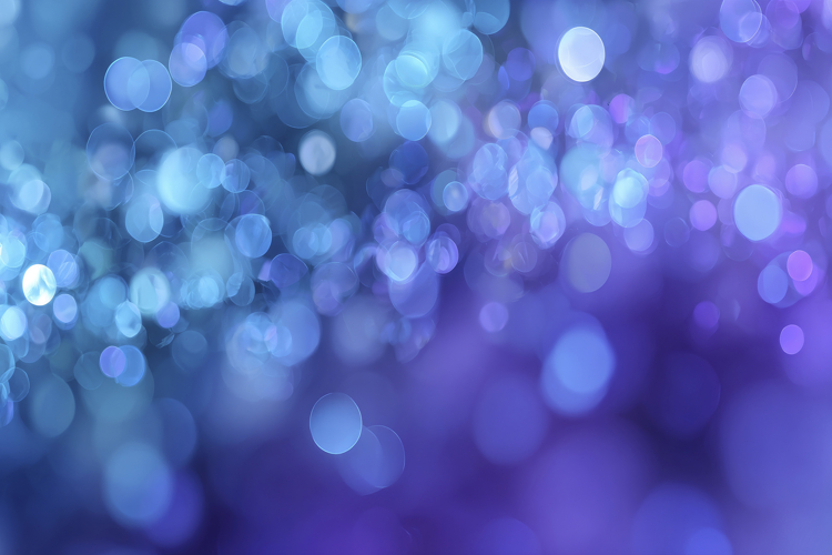 Abstract Blue Bokeh Texture Background Wallpaper
