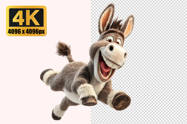 Donkey Clipart Image 23
