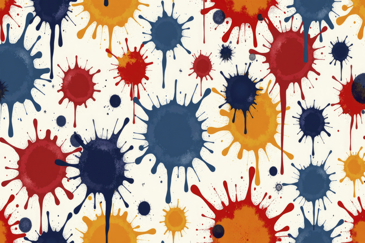 Ink Splatters Background Wallpaper