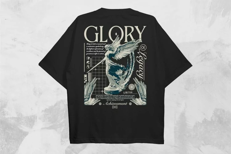 Glory Streetwear PNG T-shirt Design