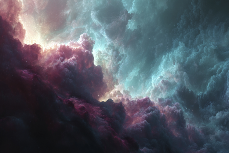 Cosmic Nebula Background Wallpaper