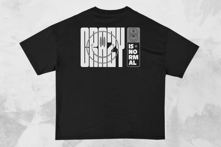 Crazy Streetwear Typography T-shirt Design