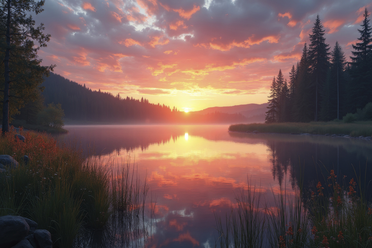 Sunset Background Image 6