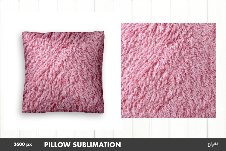 Pillow Faux Yarn Sublimation PNG, Pink Pillow PNG