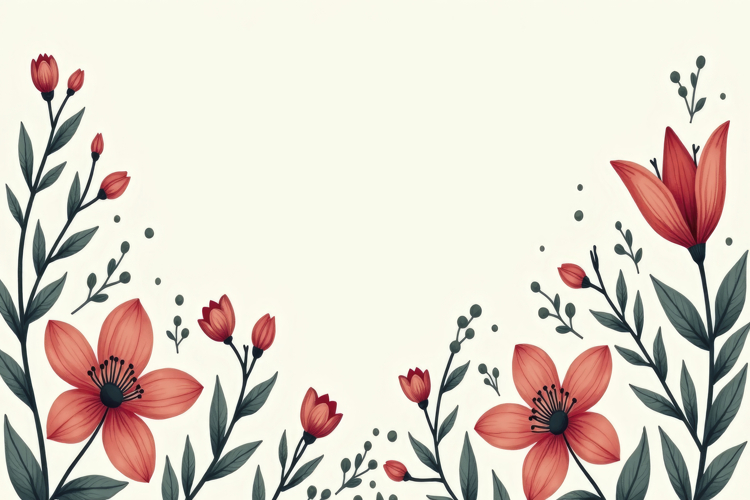 Floral Background Image 7