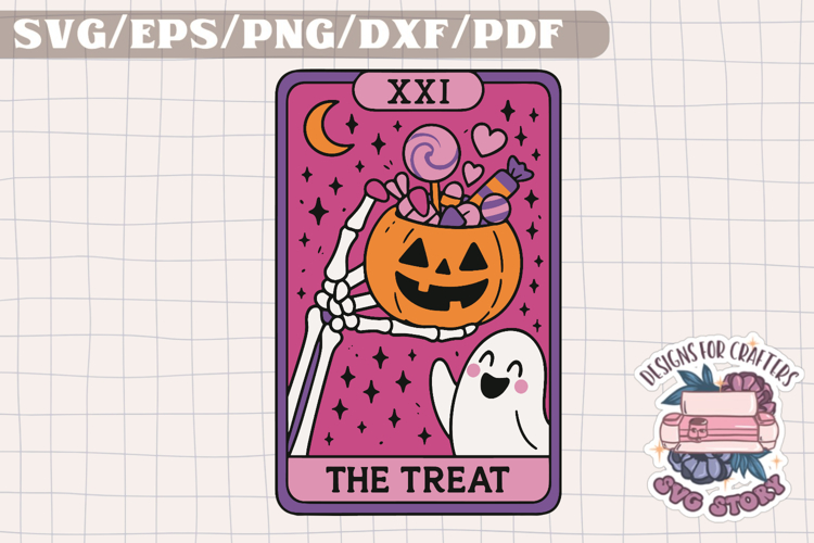 Halloween Tarot Card Funny SVG T shirt Quotes Design