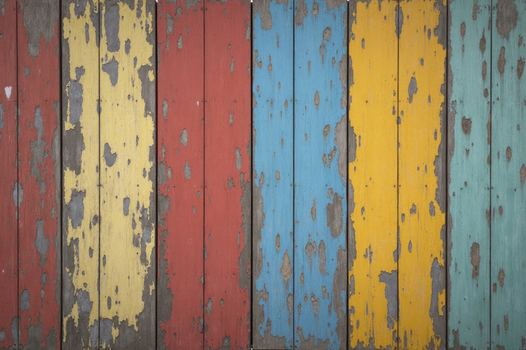 Weathered Wooden Boards Background Wallpaper