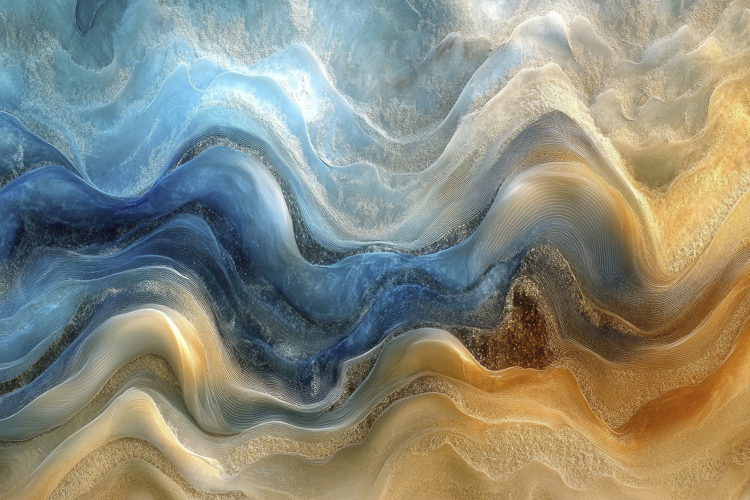 Blue Texture Image 6