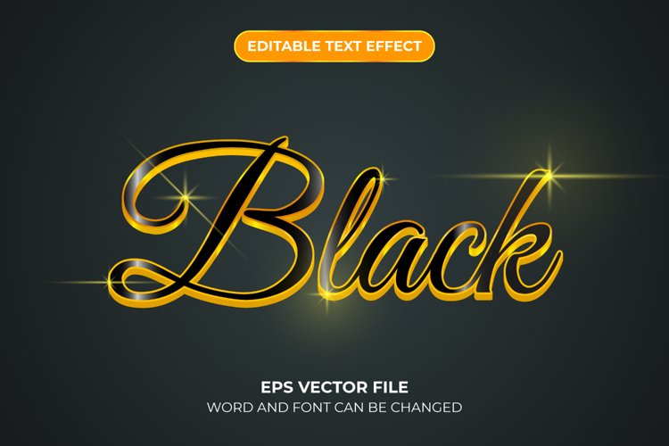 Black text effect (1870145)