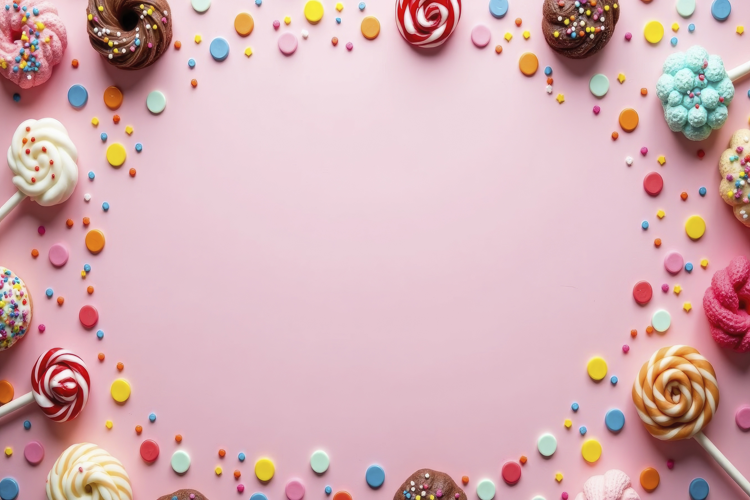 Candy Background Wallpaper