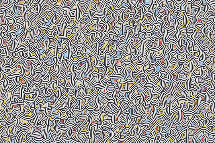 Intricate Pattern of Doodles Background Wallpaper example image 1